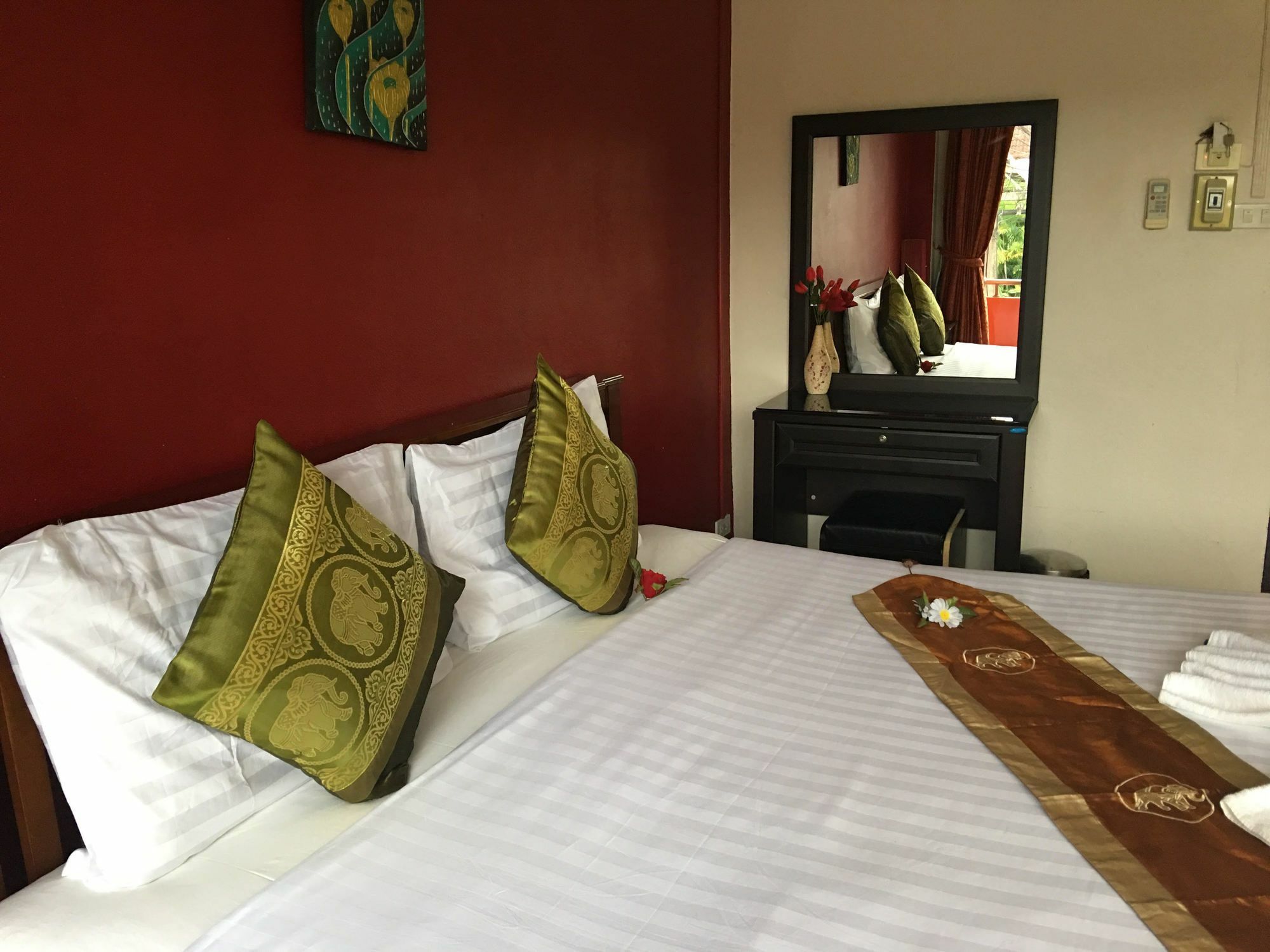 Green Leaf Guesthouse Krabi Exterior photo